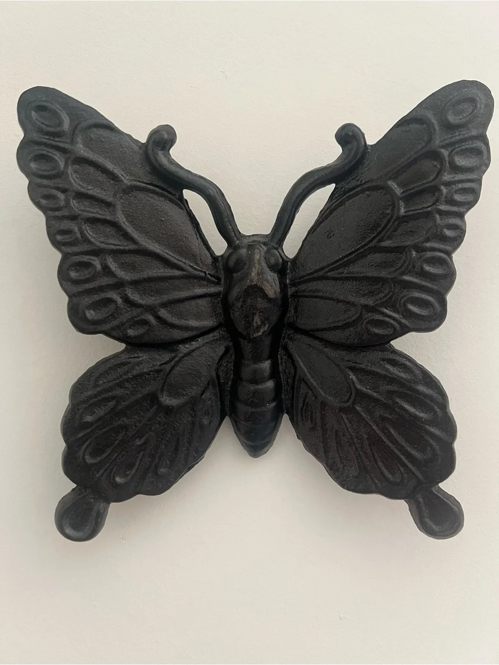 Cast-iron black Butterfly Wall Hook - Decorative Home Wall Decor